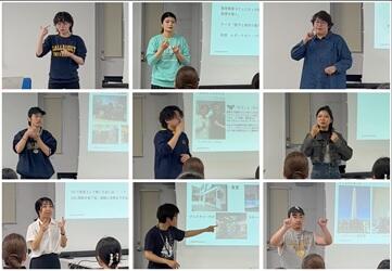参加者それぞれが報告している様子
