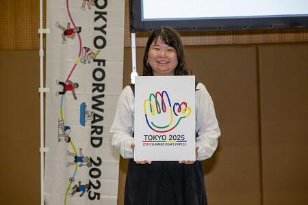 本学学生デザインの東京2025デフリンピック大会エンブレムが決定しました