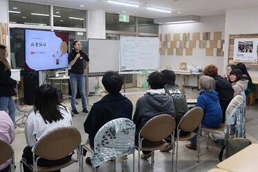 学生交流の様子（天津理工大学）